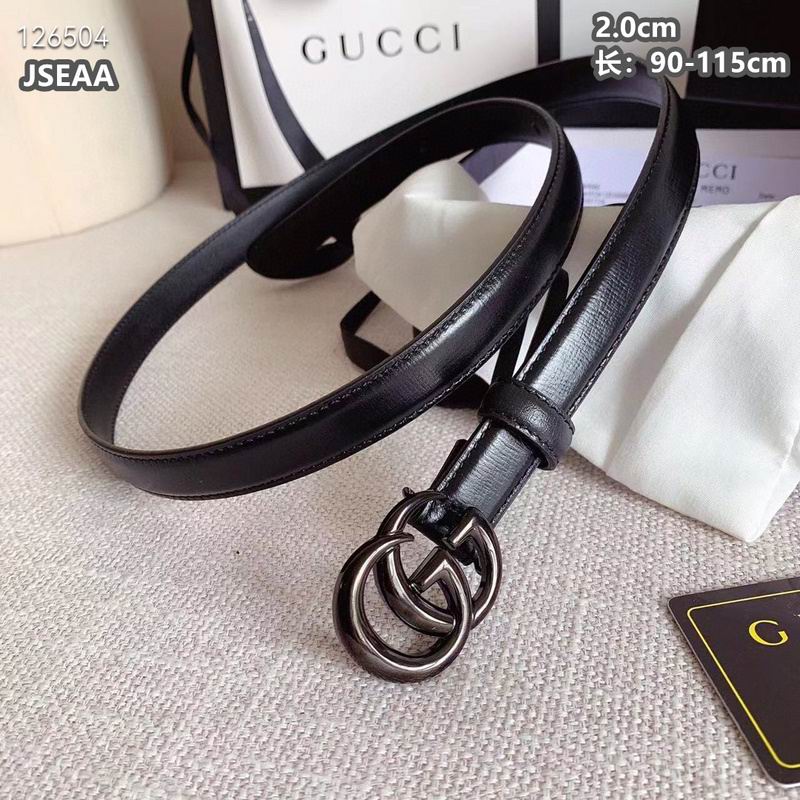 Gucci belt 20mmX90-115cm 8L16